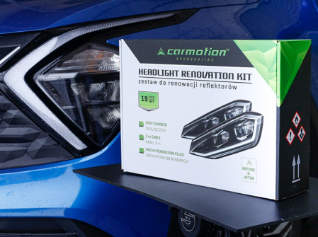 Kit reconditionarea farurilor cu polimer lichid 600 ml, 19 piese - [8]