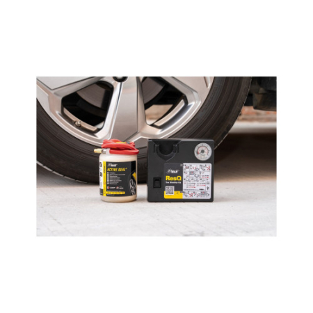 Kit reparatie pana auto airMAN ResQ Max cu compresor 12V si sigilant Active Seal [5]