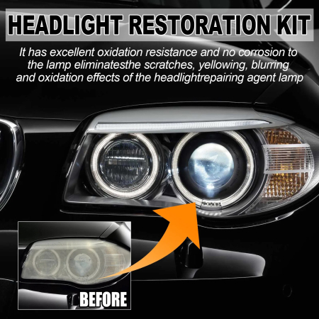Kit restaurare faruri auto – curatare si polish Headlight Restoration Kit [1]