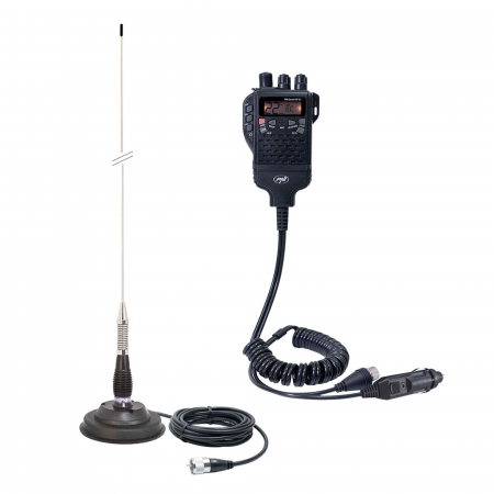 Statie  Radio - Kit Statie radio CB PNI Escort HP 62 si Antena PNI ML100 cu magnet inclus