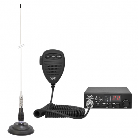 Kit Statie radio CB PNI ESCORT HP 8000L ASQ + Antena CB PNI ML100 [6]