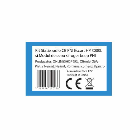 Kit Statie radio CB PNI Escort HP 8000L si Modul de ecou si roger beep PNI ECH01 [6]