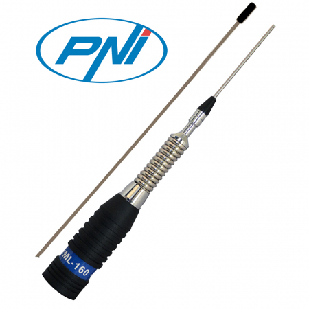 Kit Statie radio CB PNI ESCORT HP 8001L ASQ cu casti PNI HS81 + Antena CB PNI ML160 cu magnet 145mm, lungime 155 cm [7]