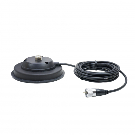 Kit Statie radio CB portabila PNI Escort HP 82, multi standard, 4W, 12V, AM-FM cu antena CB PNI ML100 cu magnet [3]