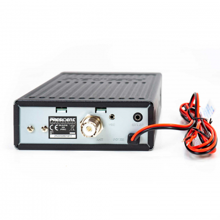 Kit Statie radio CB President Teddy II ASC AM/FM, VOX, NB, ANL, 12V + Antena CB PNI ML70, lungime 70cm, 26-30MHz, 200W [7]