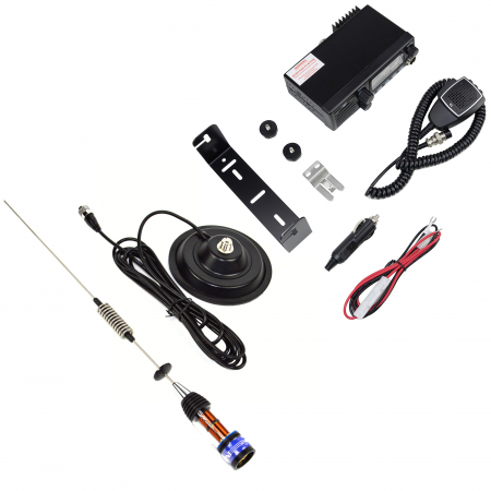 Kit Statie radio CB TTi TCB-900 EVO + Antena CB PNI ML70, lungime 70cm [1]