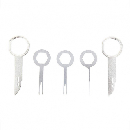 Kit Universal de Instrumente Antizgarieturi Pentru Demontat Accesorii Auto, Tapiterie, Radio si Navigatie, 19 Piese [11]
