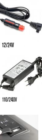 Lada frigorifica electrica - 12V/24V, 100/240V, 43.6 litri - Gri [3]