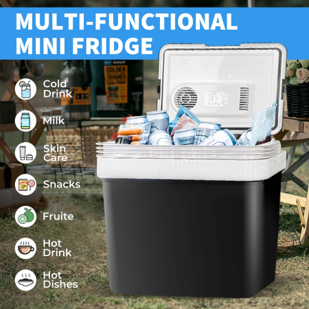 Ladă frigorifică electrică multifuncțională cu funcție de încălzire 24L - 12V/220V [2]