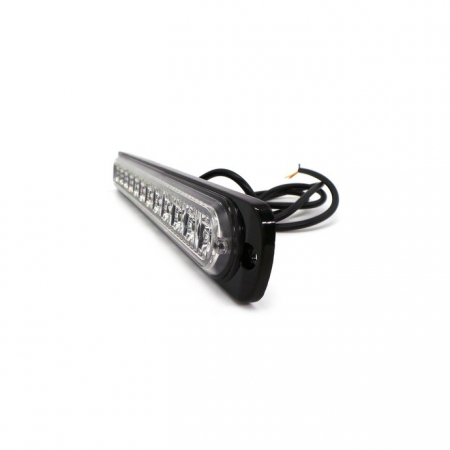 Lampa 12 LED profesionala stroboscopica lumina portocalie 12LED 12V-24V [4]