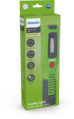 Lanterne / Lampa lucru - LAMPA DE LUCRU 500 LM CU REFLECTOR 120 LM PHILIPS XPERION 3000