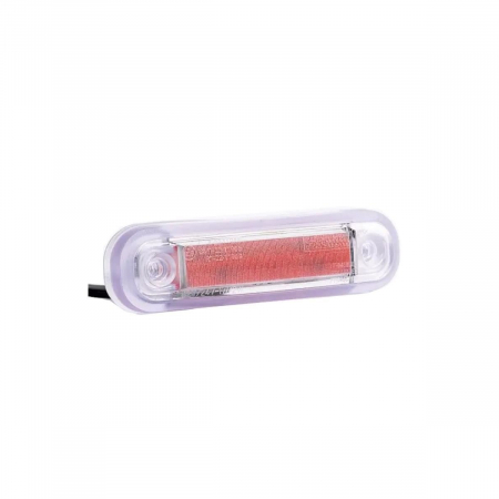 Lampa gabarit 110x30.5, LED, rosie, 12-36V, Fristom [1]