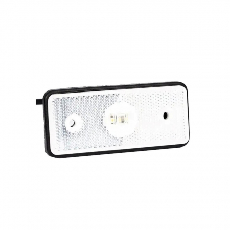 Lampi Laterale - Lampa gabarit LED 110x45, alba 12-36V
