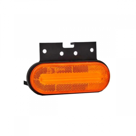Lampa gabarit 124x51 LED galbena cu suport 12-36V Fristom [0]