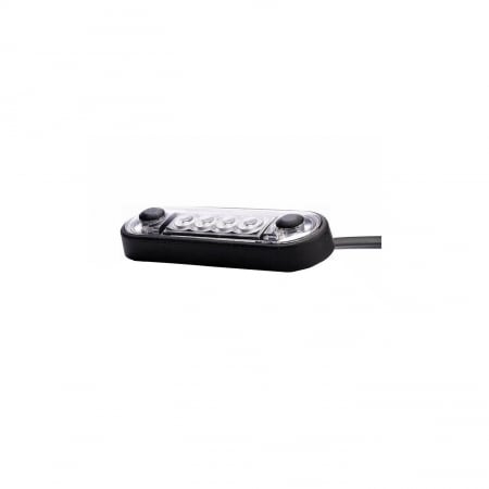 Lampa gabarit, 84x27, LED, slim, rosie, cu 2 garnituri bullbar, Fristom [5]