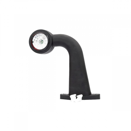 Set Lampi gabarit cu brat cu cot 90°, 175mm, LED, alb-rosie, 12-36V [1]