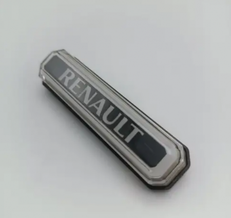 Lampi Laterale - Lampa gabarit cu LOGO NEON alb RENAULT 12-24 V