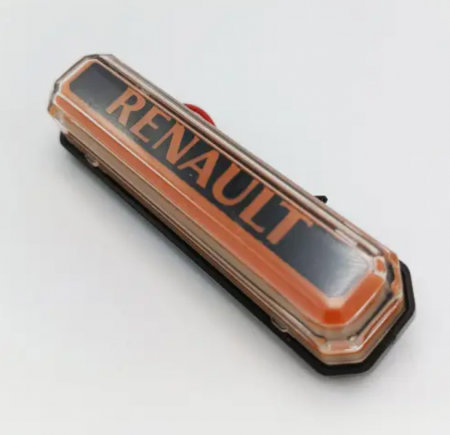 Accesorii Camioane - Lampa gabarit cu LOGO NEON galben RENAULT 12-24 V