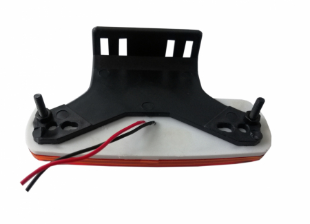 Lampa Gabarit  12 LED-uri, cu Suport, Galbena, 12-24V [5]