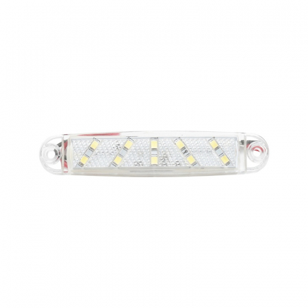 Lampi Laterale - Lampa gabarit laterala cu LED alba 100mm 12-24V