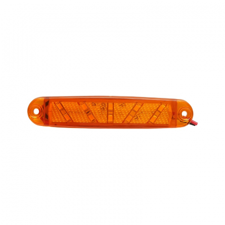 Lampa gabarit laterala cu LED alba 100mm 12-24V [2]