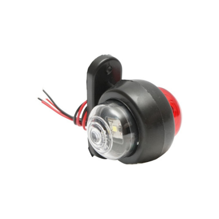 Lampa gabarit LED 12-24V lumina alb rosu [1]