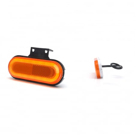 Electronice si electrice auto - Lampa Gabarit Led 1399 W198, 12V-24V, Pozitie Portocaliu