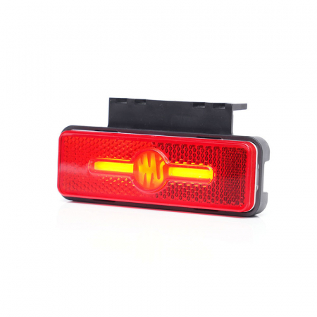 Lampi Camion/ Remorca - LAMPA GABARIT LED 2034 W254, 12V-24V, POZITIE ROSU WAS