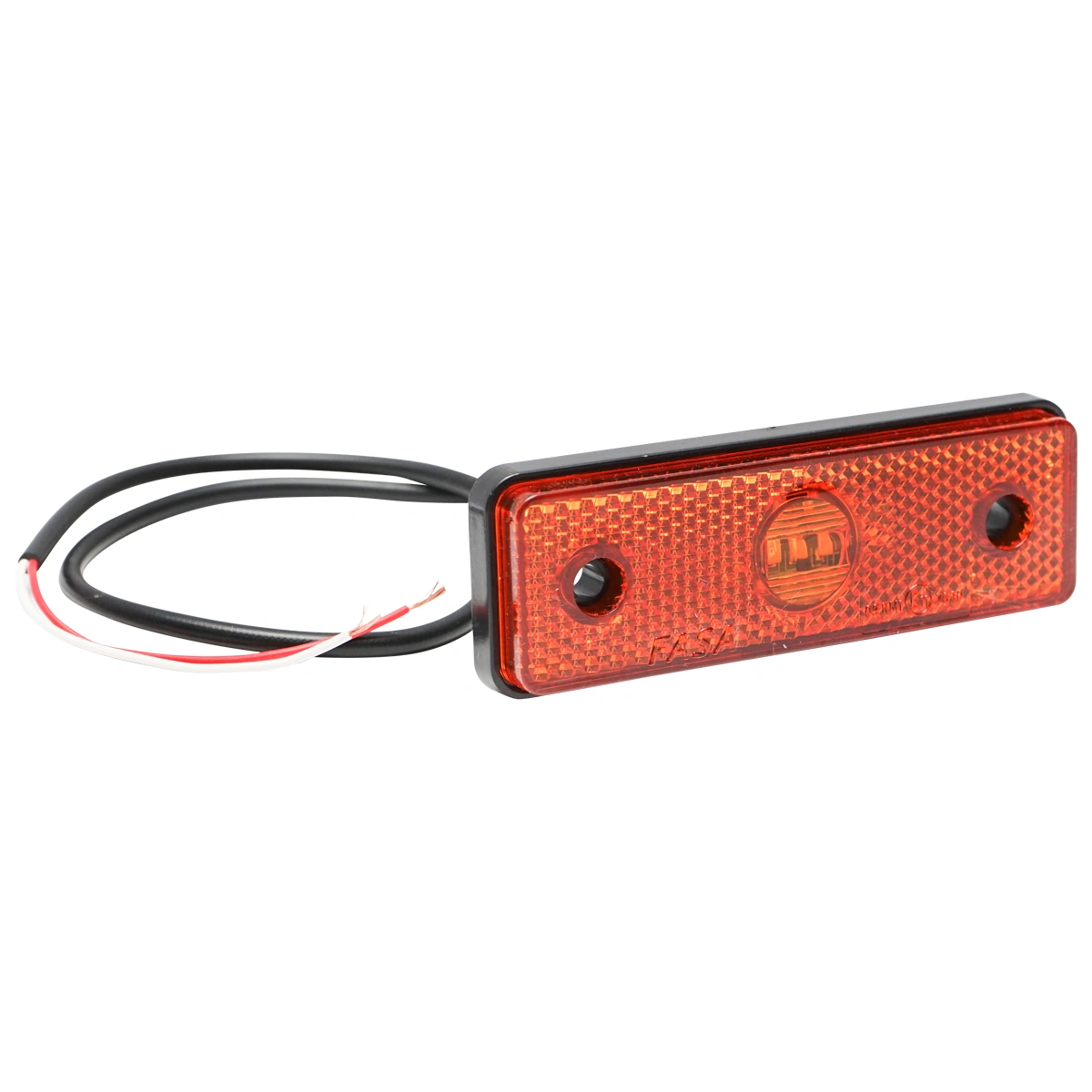 Lampa laterala  cu LED de gabarit rosie 24V [2]