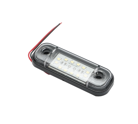Lampa laterala Gabarit LED - Alb 12 led-uri 12V-24V [3]