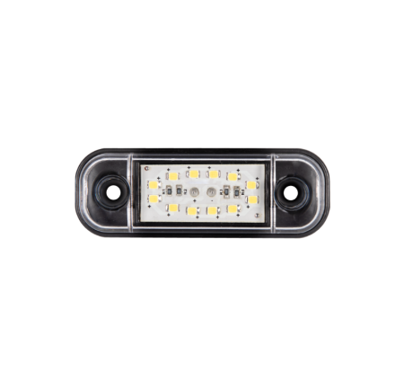 Accesorii Camioane - Lampa laterala Gabarit LED - Alb 12 led-uri 12V-24V