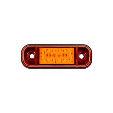 Accesorii Camioane - Lampa laterala Gabarit LED - Galben 12 led-uri 12V-24V