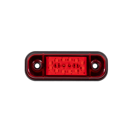 Accesorii Camioane - Lampa laterala Gabarit LED - Rosu 12 led-uri 12V-24V