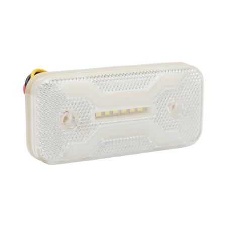 Lampa laterala Gabarit LED X cu Efect Neon - Alb 30 LED-uri 2 Functii 12V/24V [2]