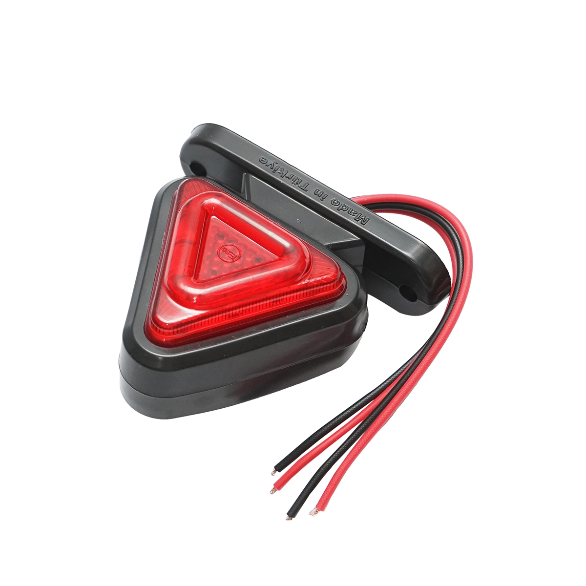 Lampi Laterale - Lampa laterala gabarit triunghi LED 12-24V alb-rosu