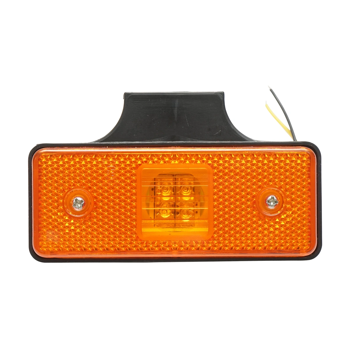 Lampi Laterale - Lampa laterala galbena cu 4 Leduri SMD  12-24V