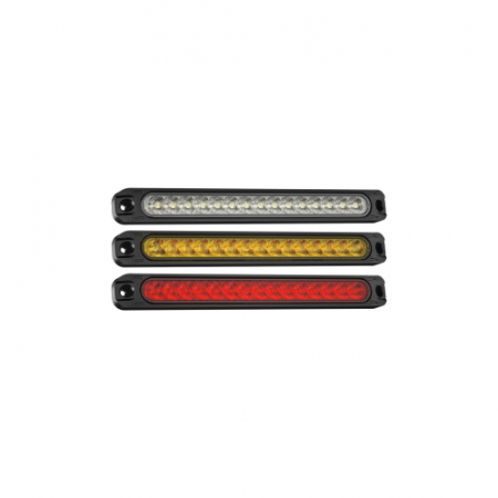 Lampi Laterale - Lampa laterala LED galbena cu 3 functii lumina continua, flash, semnalizare dinamica 12-24V