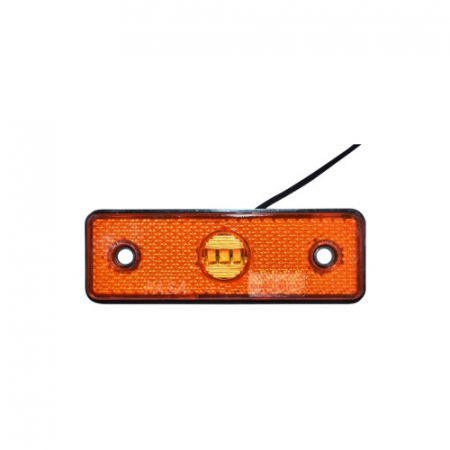Lampi Laterale - Lampa laterala portocalie de gabarit 24V cu Led