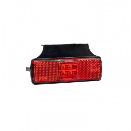 Lampi Laterale - Lampa LED gabarit, culoare rosu ,cu suport lateral 12/36V