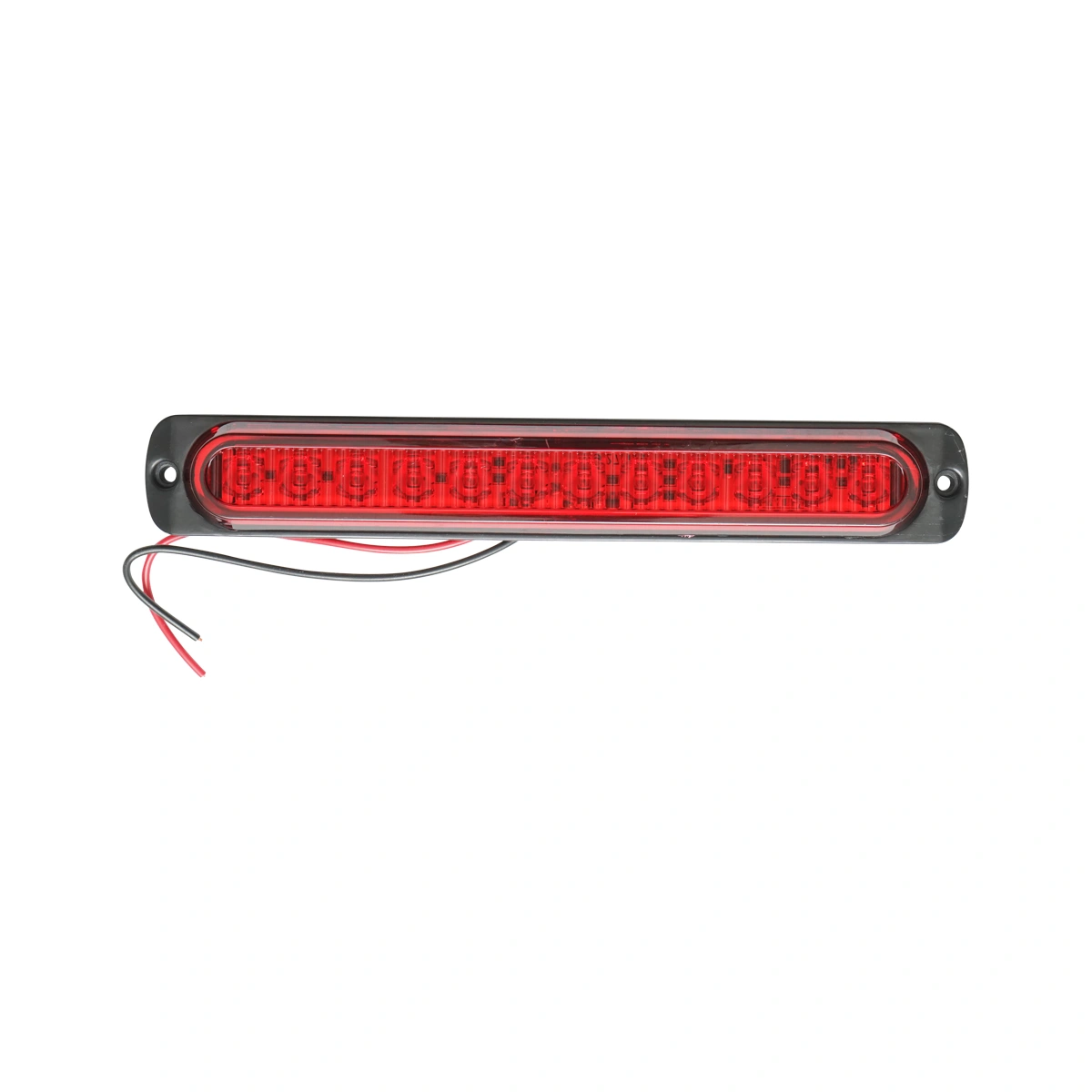 Stroboscoape - Lampa LED laterala de gabarit rosie stroboscopice 12-24V FR1279