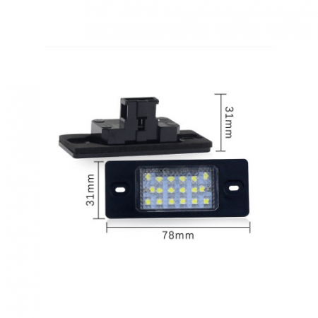 Set Lampi LED numar compatibila Audi TT (2007-2010) [2]