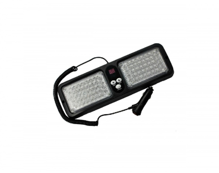 Electronice si electrice auto - Lampa Led parasolar stroboscopica 12V Lumina Portocalie