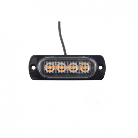 Lampa LED profesionala culoare galben 12-24V [0]