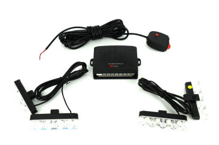 Proiectoare, lampi si leduri - Lampa LED profesionala stroboscopica 12 - 24V 110 - V44C. Lumina ALBASTRA