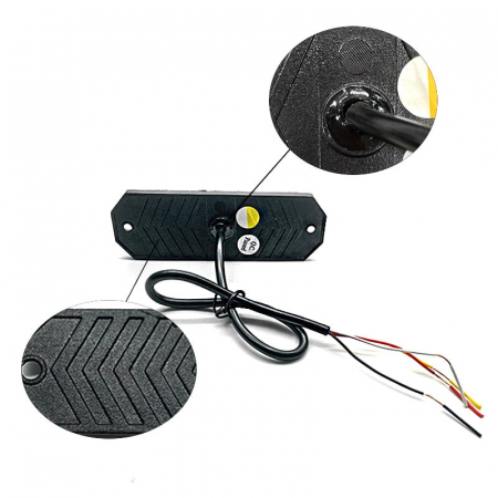 Lampa LED profesionala stroboscopica 12V-24V  - Albastra [6]