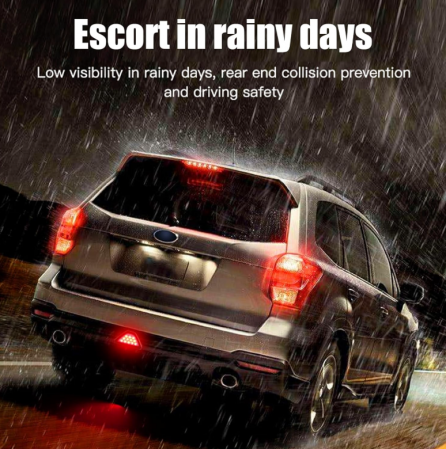 Lampa LED Stop frana 12V cu Funcție de Lumină pentru Ceață și Suport de Montaj [4]