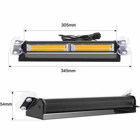 Lampa LED Stroboscopica  12V/24V [1]