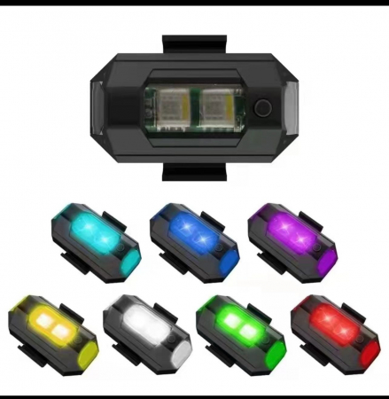 Proiectoare, lampi si leduri - Lampa LED stroboscopica universala reincarcabila MULTICOLORA
