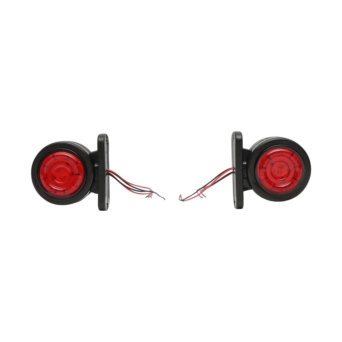 Lampi Laterale - Lampa pozitie led rosu-alb 12-24V