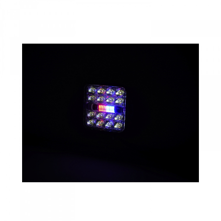 Lampa proiector combinata 26 LED-uri 9-80V 6500K 84x21x84mm IP67 [3]